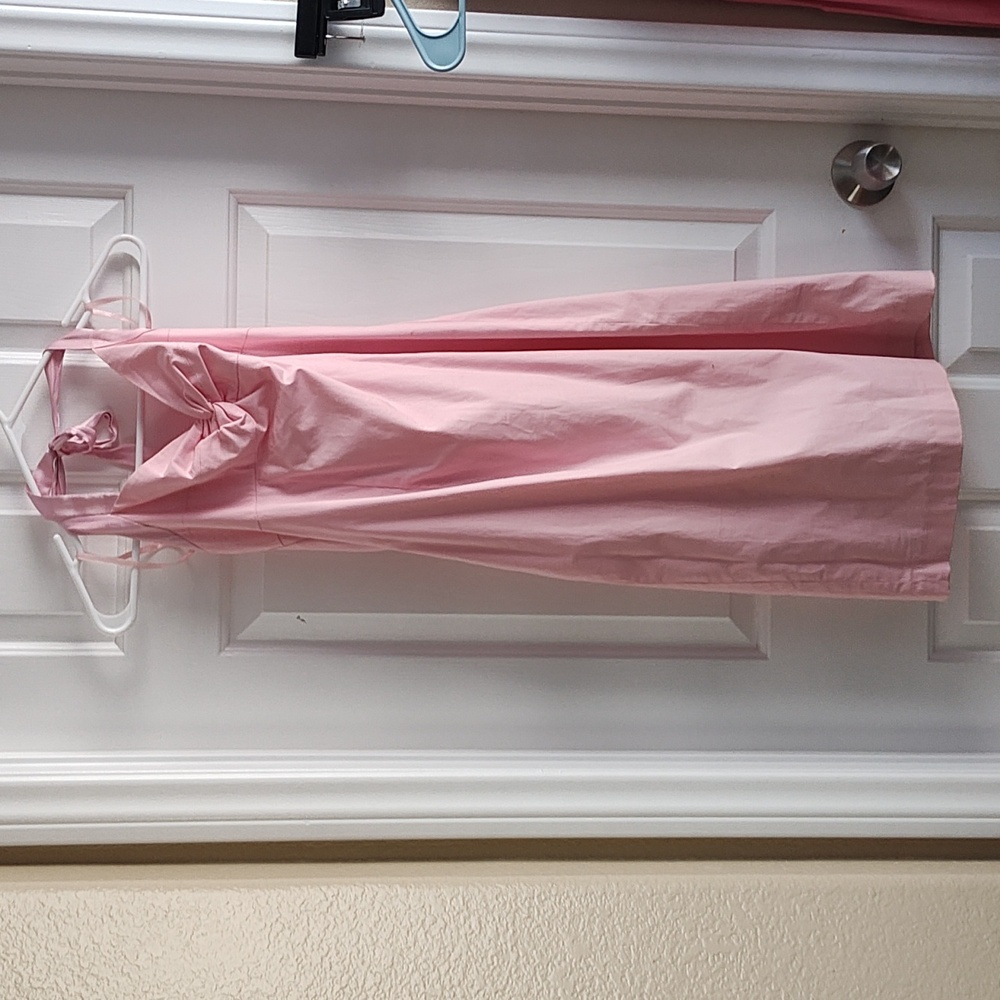 Express Pink Halter Dress
